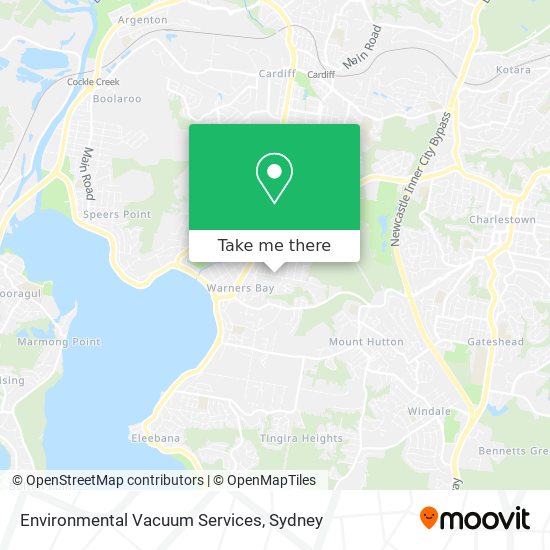 Mapa Environmental Vacuum Services