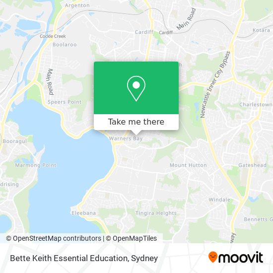 Bette Keith Essential Education map