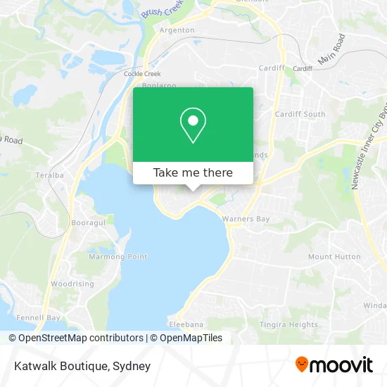 Katwalk Boutique map