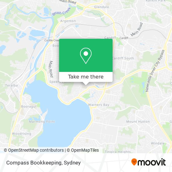 Compass Bookkeeping map