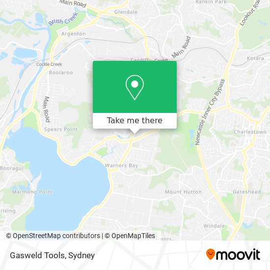 Gasweld Tools map