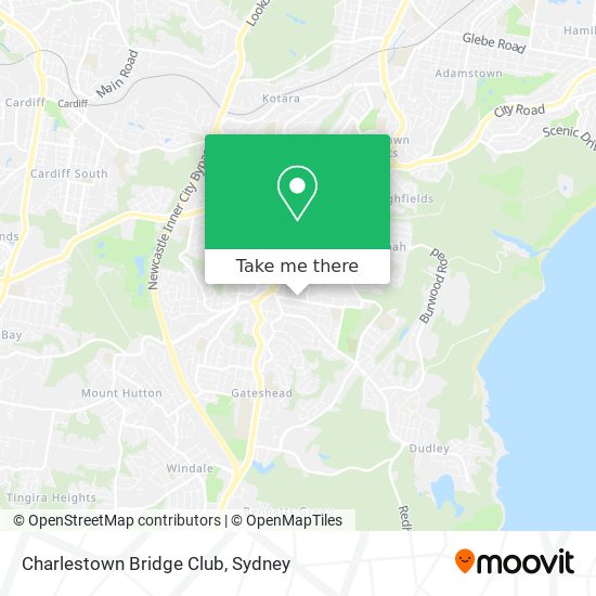 Charlestown Bridge Club map