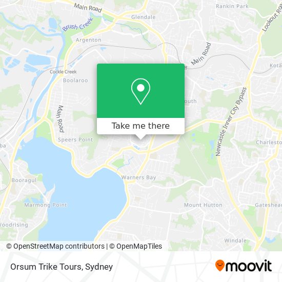 Orsum Trike Tours map