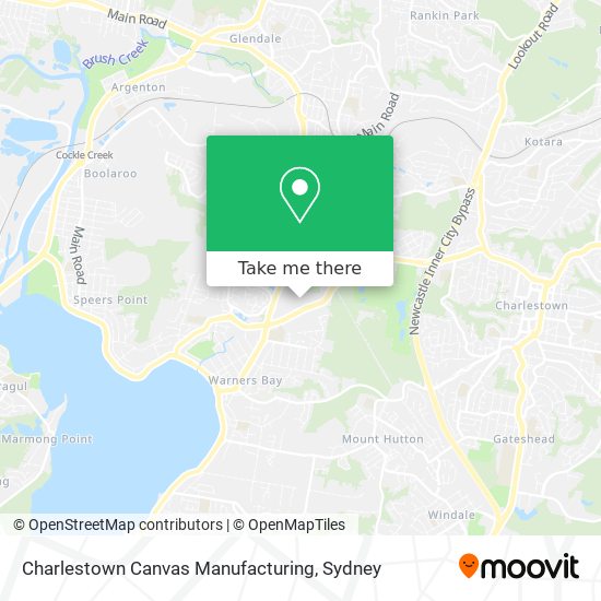 Mapa Charlestown Canvas Manufacturing