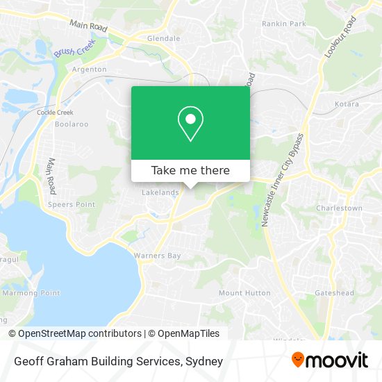 Mapa Geoff Graham Building Services