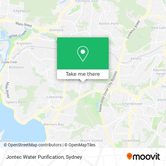 Jontec Water Purification map