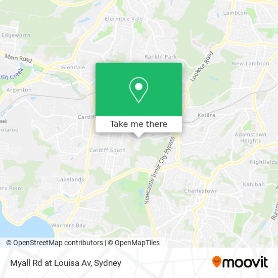 Myall Rd at Louisa Av map