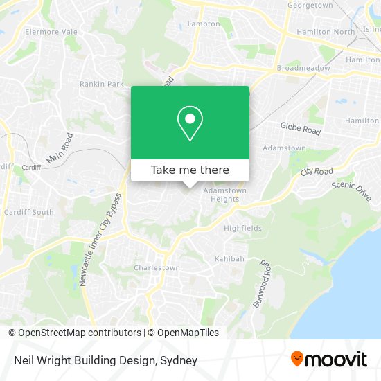 Neil Wright Building Design map