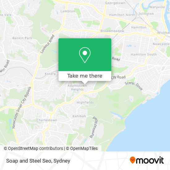 Soap and Steel Seo map