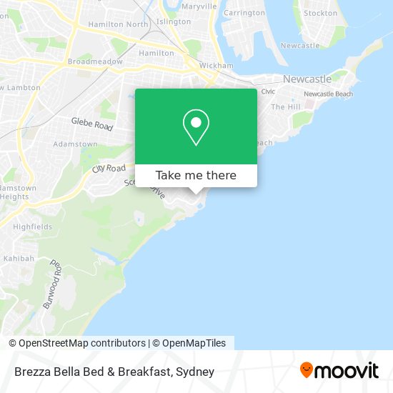 Brezza Bella Bed & Breakfast map