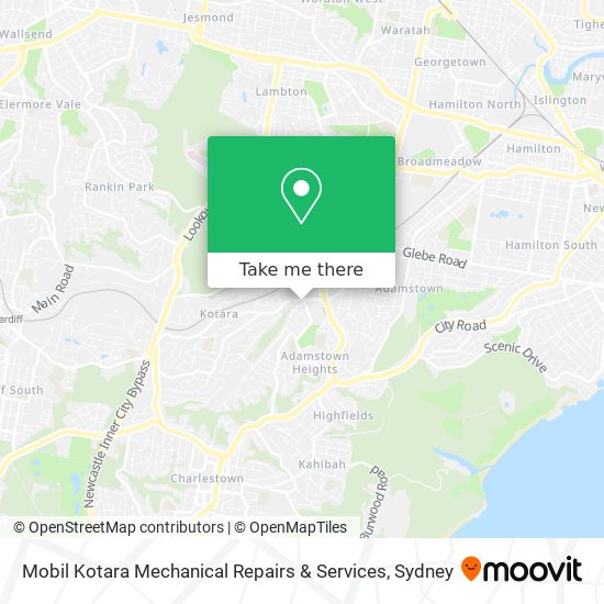 Mobil Kotara Mechanical Repairs & Services map