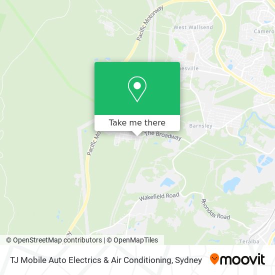 TJ Mobile Auto Electrics & Air Conditioning map