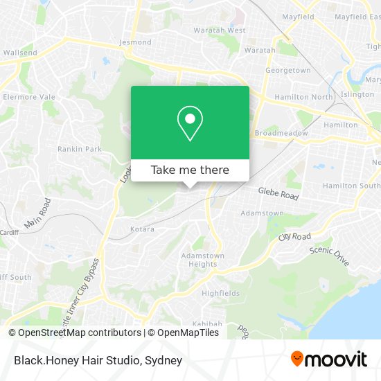 Black.Honey Hair Studio map