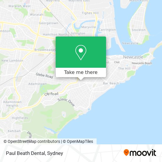 Paul Beath Dental map