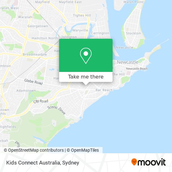 Mapa Kids Connect Australia