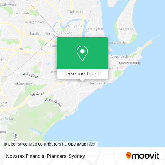 Mapa Novatax Financial Planners