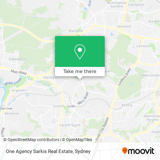 One Agency Sarkis Real Estate map