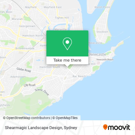 Shearmagic Landscape Design map