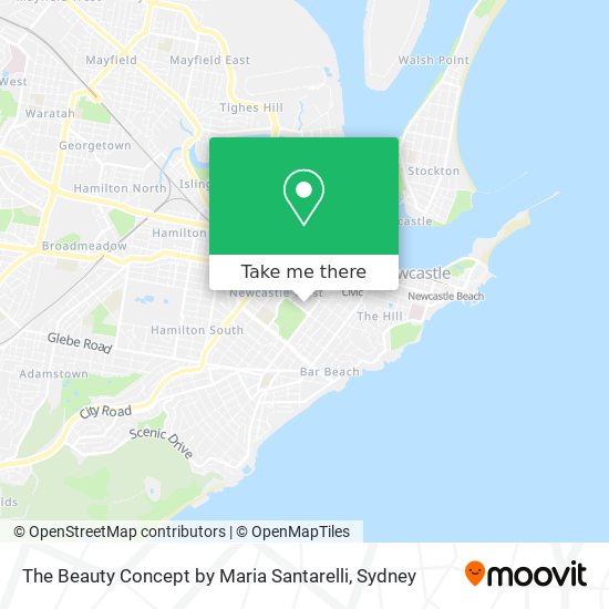 The Beauty Concept by Maria Santarelli map