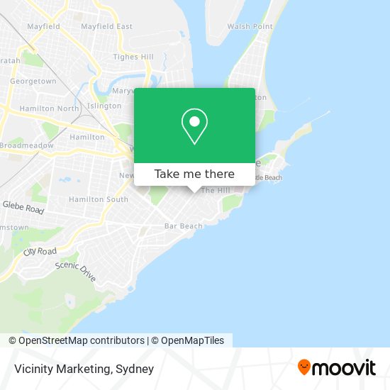 Vicinity Marketing map