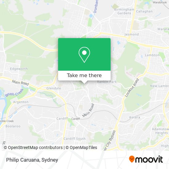 Philip Caruana map