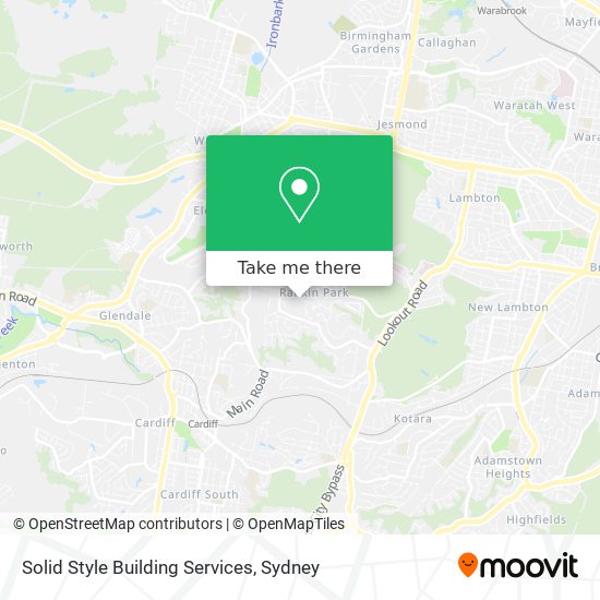 Solid Style Building Services map