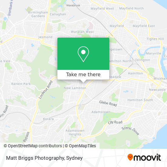 Matt Briggs Photography map