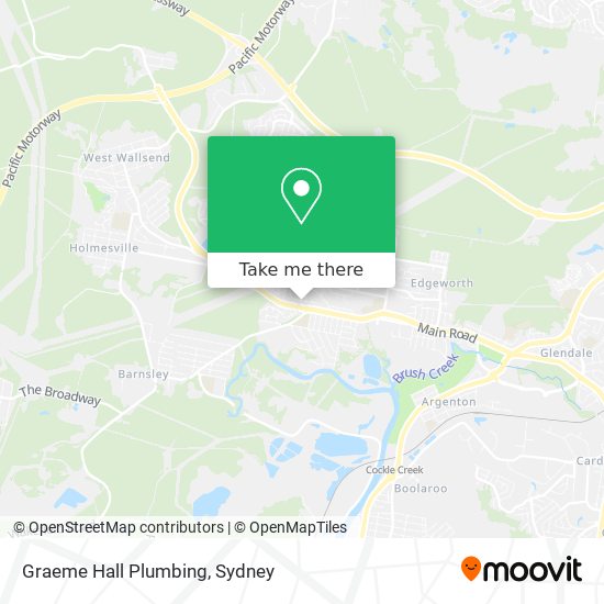 Graeme Hall Plumbing map