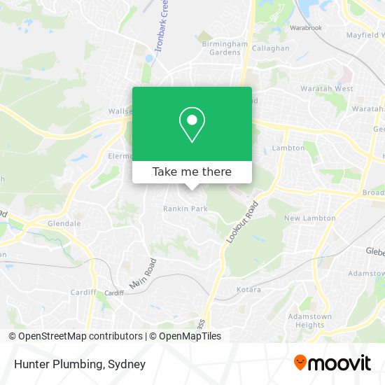 Mapa Hunter Plumbing