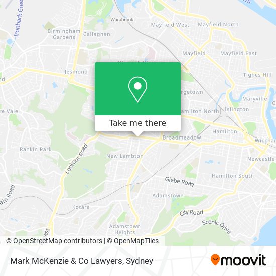 Mark McKenzie & Co Lawyers map