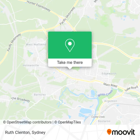 Ruth Clenton map