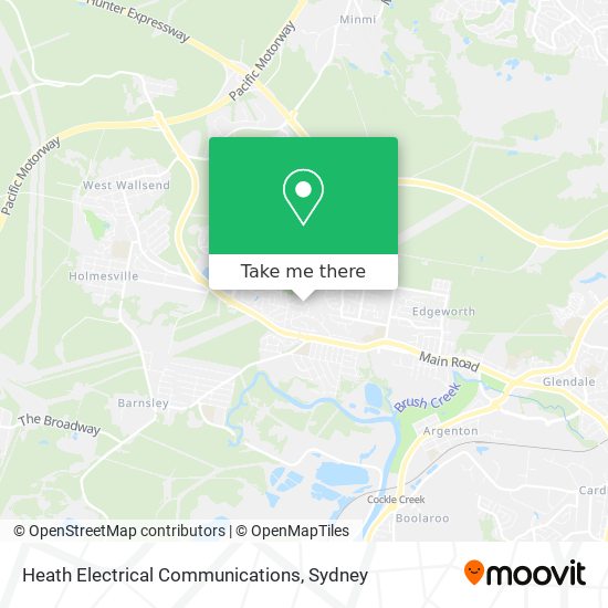 Heath Electrical Communications map