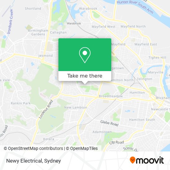 Newy Electrical map