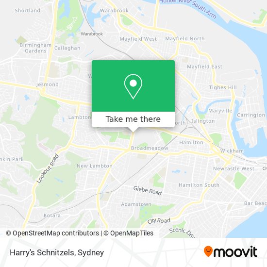Mapa Harry's Schnitzels