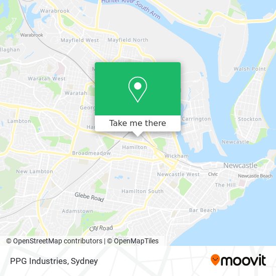 PPG Industries map