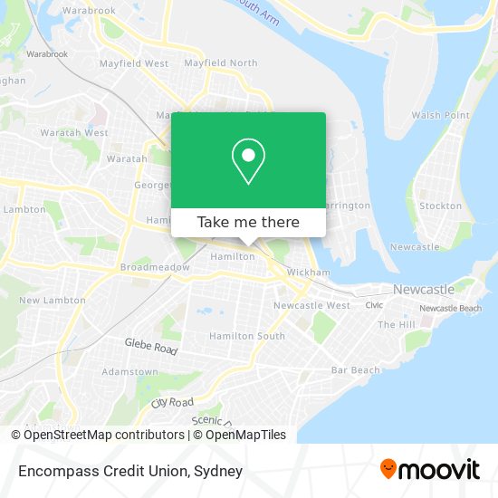 Encompass Credit Union map