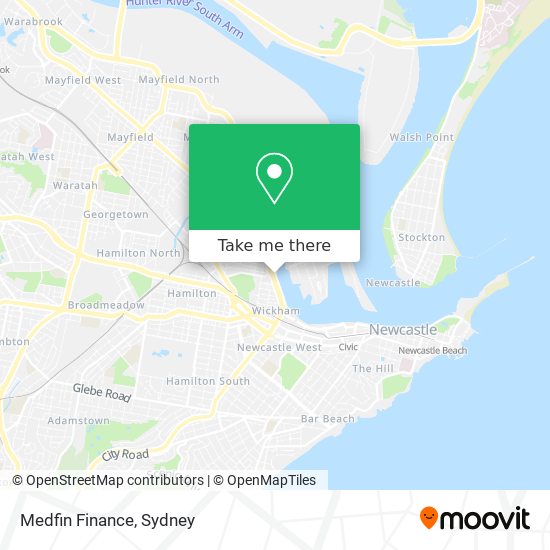 Medfin Finance map