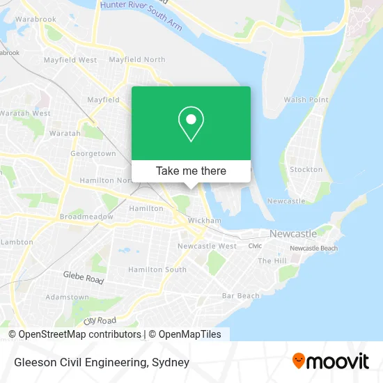 Mapa Gleeson Civil Engineering