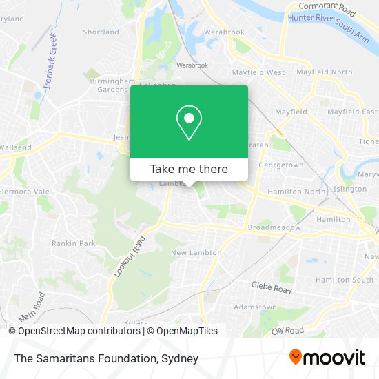 Mapa The Samaritans Foundation