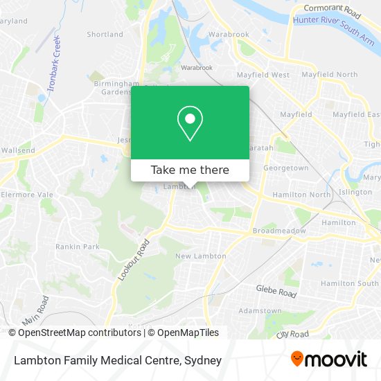 Lambton Family Medical Centre map