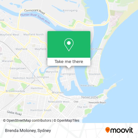 Brenda Moloney map