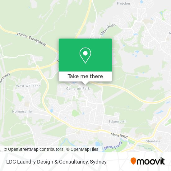 Mapa LDC Laundry Design & Consultancy