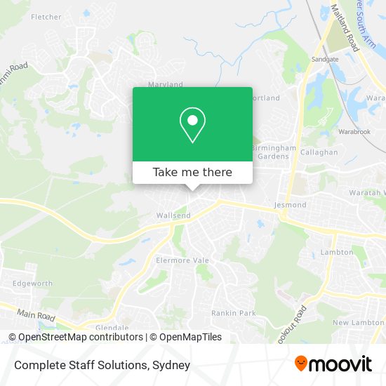 Complete Staff Solutions map