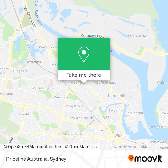 Priceline Australia map