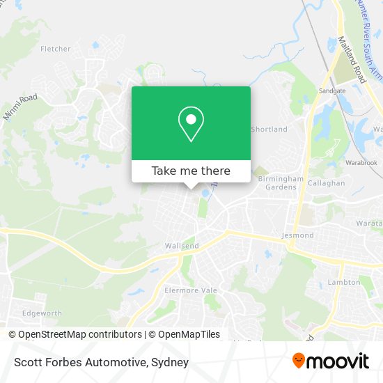 Scott Forbes Automotive map