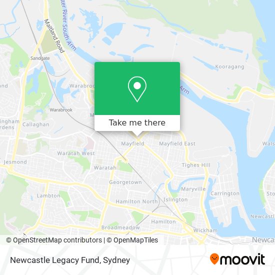 Mapa Newcastle Legacy Fund