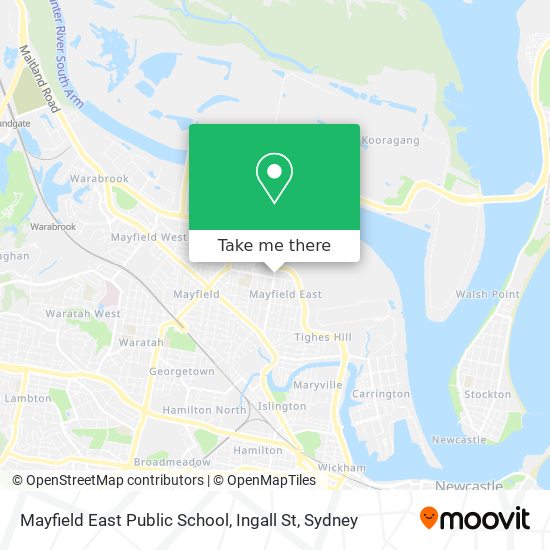 Mayfield East Public School, Ingall St map