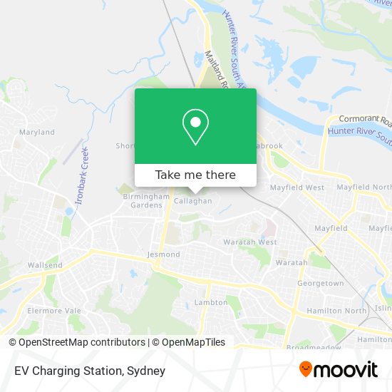 EV Charging Station map