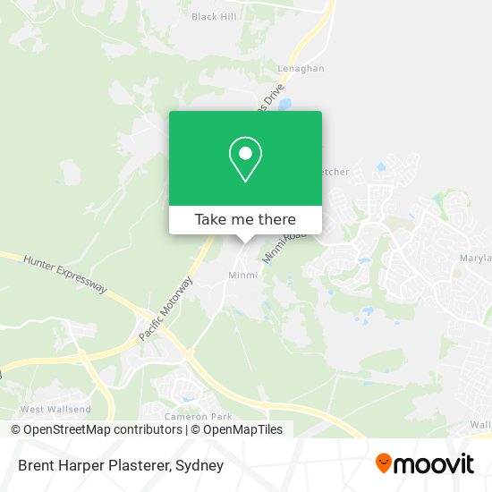 Brent Harper Plasterer map