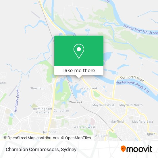 Champion Compressors map